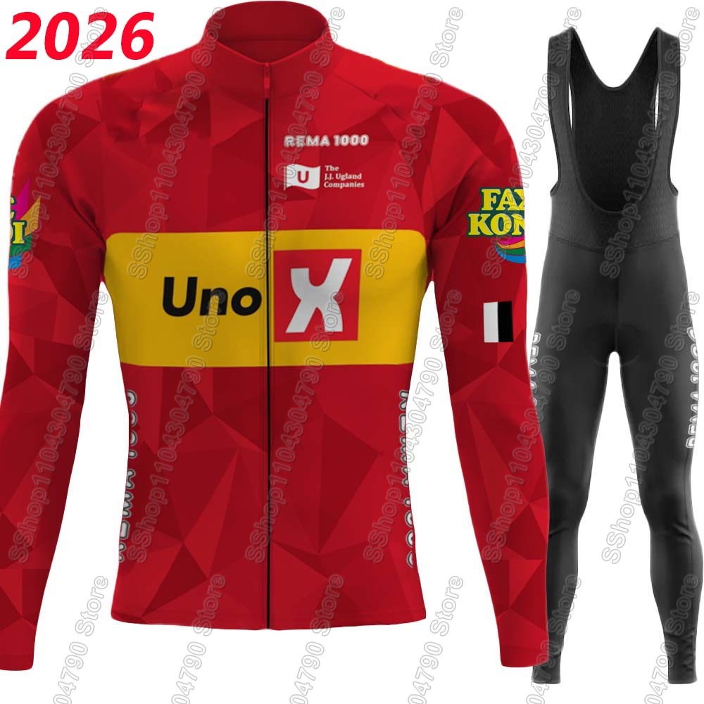 Mountain Biking Pants - Uno X Pro team 2026 طقم