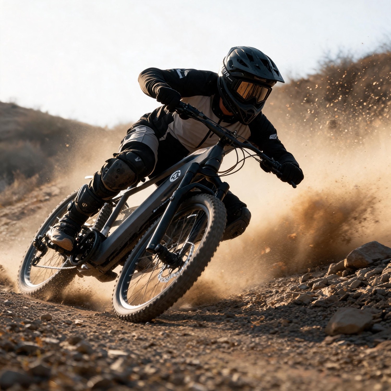 Mountain Biking Trails - دراجة كهربائية للطرق الوعرة، محرك بقوة