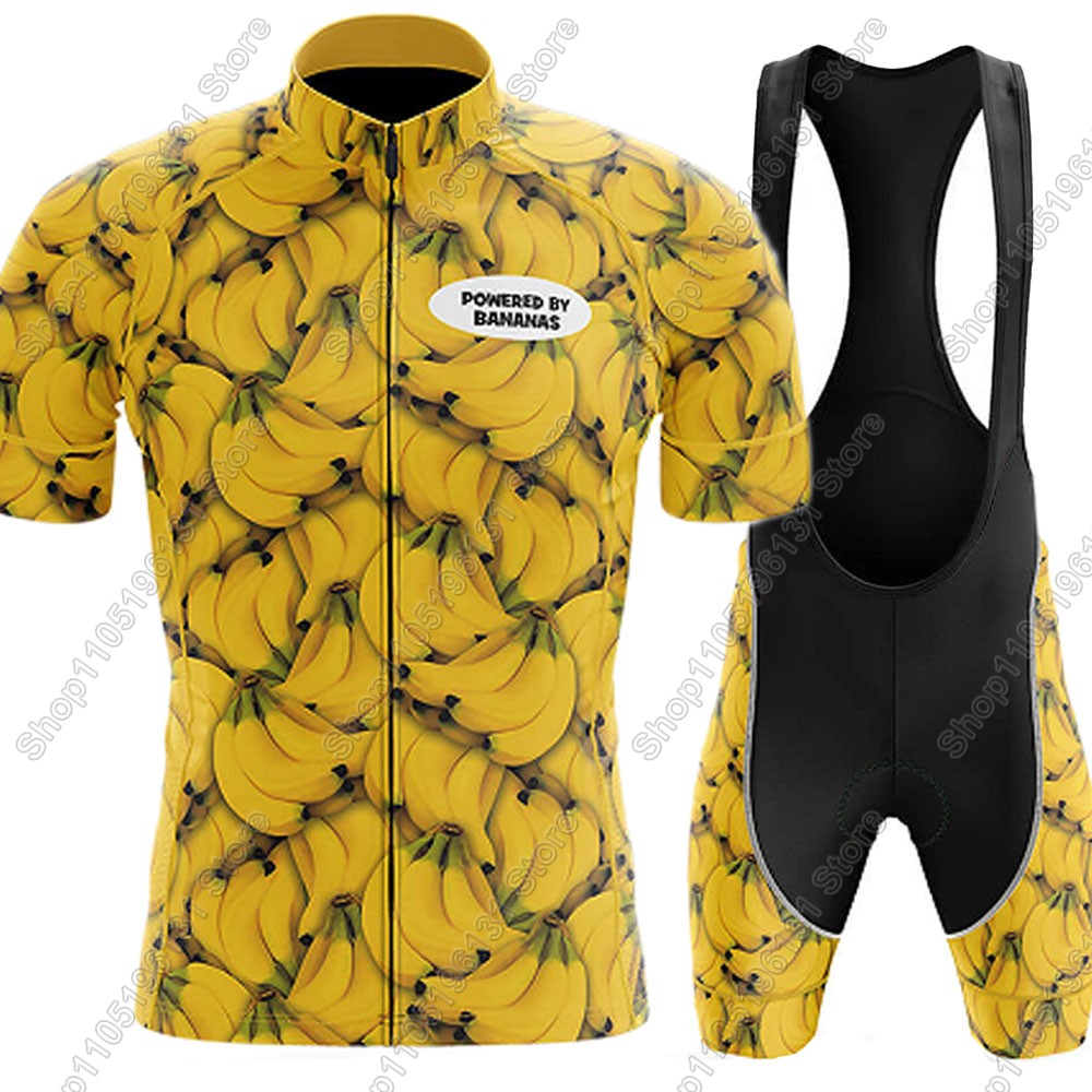 Mountain Biking Pants - Powerouge-By-Bananas 2026 طقم جيرسي لركوب الدراجات
