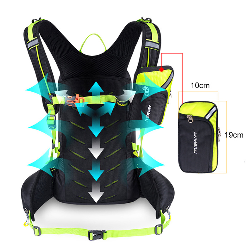 20L مقاوم للماء الدراجات دراجة - مراجعة Mountain Biking Rucksack وسعره