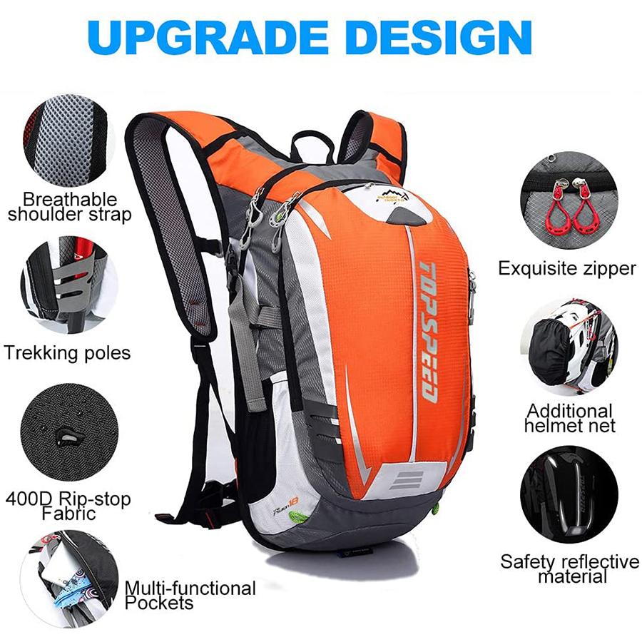 حقيبة ظهر سترة الماء للرجال ،  - مراجعة Mountain Biking Rucksack وسعره