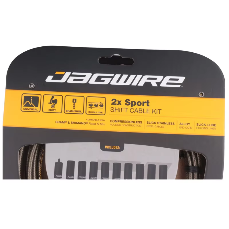 JAGWIRE 2x الرياضة التحول كابل - مراجعة Mountain Biking A Sport وسعره