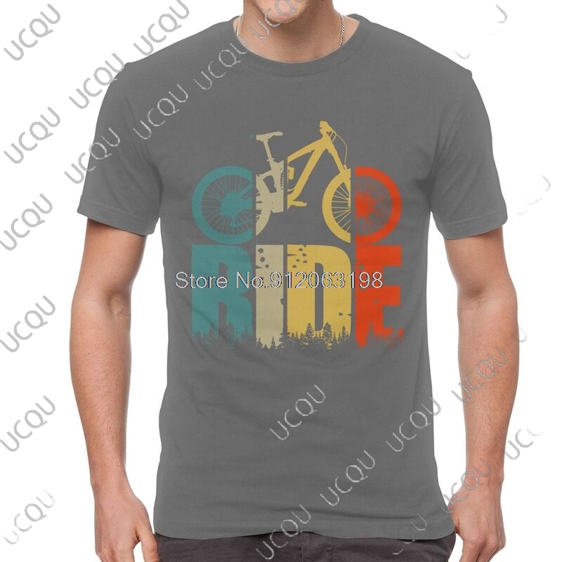تي شيرت رجالي بأكمام قصيرة من  - مراجعة Mountain Biking Gifts وسعره
