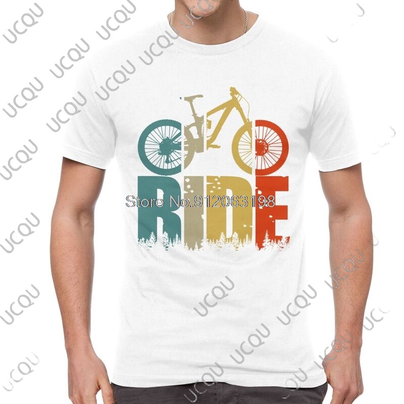 تي شيرت رجالي بأكمام قصيرة من  - مراجعة Mountain Biking Gifts وسعره